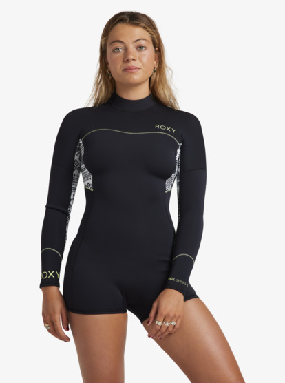 2mm Swell Series - Long Sleeve Back Zip Springsuit for Women  ERJW403054