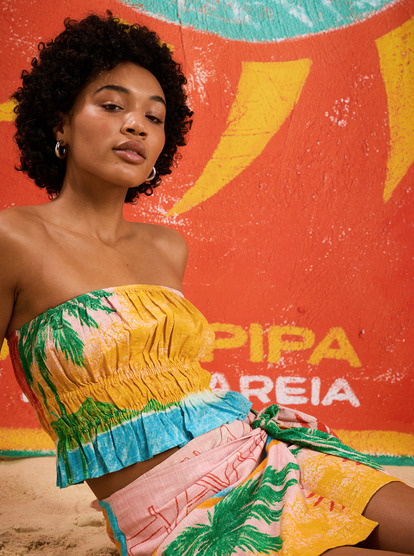 Atlas Palmy Daze - Tube Top for Women  ERJWT03669