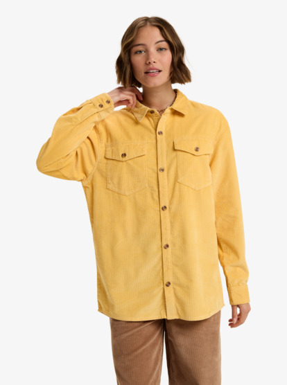 Let It Go Cord - Long Sleeve Shirt for Women  ERJWT03700