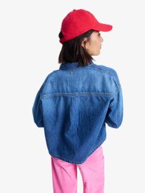 5 Another Reflect - Long Sleeve Denim Shirt for Women Blue ERJWT03704 Roxy