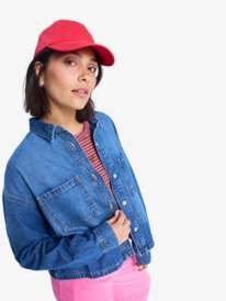 2 Another Reflect - Long Sleeve Denim Shirt for Women Blue ERJWT03704 Roxy