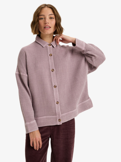 Hike Away - Long Sleeve Collared Button Up Shirt for Women  ERJWT03706