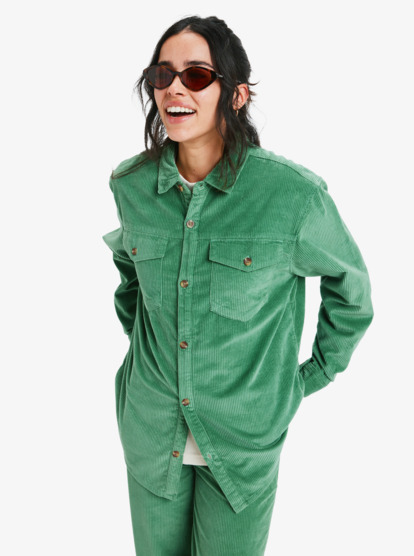 Let It Go Cord - Long Sleeve Shirt for Women  ERJWT03722