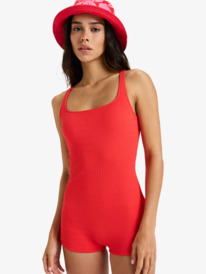 2 Lagos Boyleg  - One-Piece Swimsuit for Women Red ERJX103757 Roxy