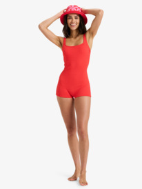 4 Lagos Boyleg  - One-Piece Swimsuit for Women Red ERJX103757 Roxy