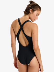 3 Roxy Active Sd Basic  - One-Piece Swimsuit for Women Black ERJX103760 Roxy