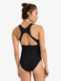 3 Roxy Active High Perf One Piec - One-Piece Swimsuit for Women Black ERJX103763 Roxy