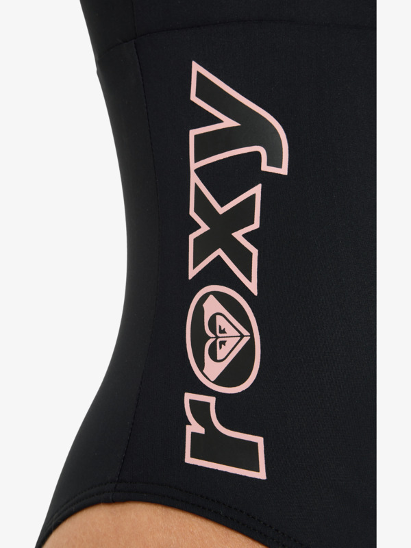 4 Roxy Active High Perf One Piec - One-Piece Swimsuit for Women Black ERJX103763 Roxy