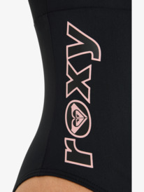 4 Roxy Active High Perf One Piec - One-Piece Swimsuit for Women Black ERJX103763 Roxy