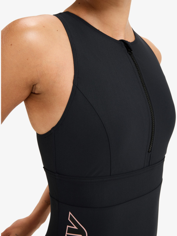 5 Roxy Active High Perf One Piec - One-Piece Swimsuit for Women Black ERJX103763 Roxy