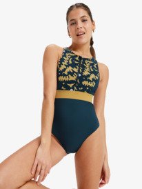 1 Roxy Active High Perf 1P Pt - One-Piece Swimsuit for Women Black ERJX103772 Roxy