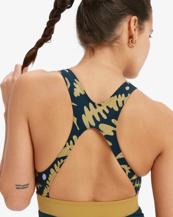 3 Roxy Active High Perf 1P Pt - One-Piece Swimsuit for Women Black ERJX103772 Roxy