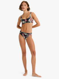 2 Pt Beach Classics Uw Bra - Bikini Top for Women Black ERJX305556 Roxy