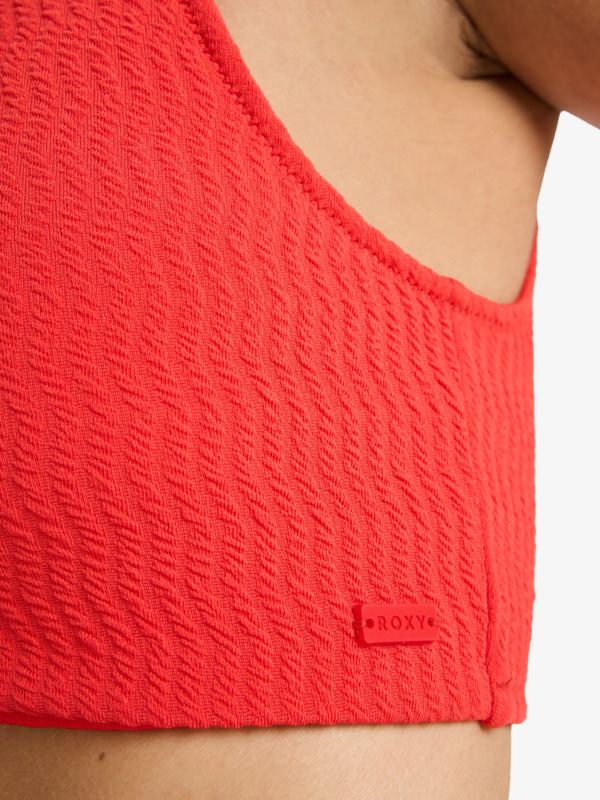 5 Lagos Bralette - Bikini Top for Women Red ERJX305562 Roxy