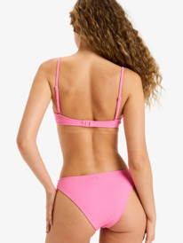 5 Lagos Basic Bralette - Bikini Top for Women Pink ERJX305563 Roxy