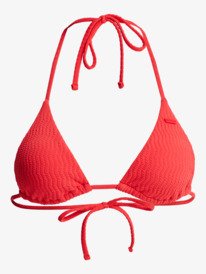 5 Lagos Tiki Tri - Triangle Bikini Top for Women Red ERJX305564 Roxy