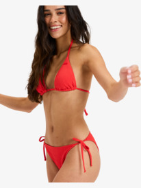 3 Lagos Tiki Tri - Triangle Bikini Top for Women Red ERJX305564 Roxy