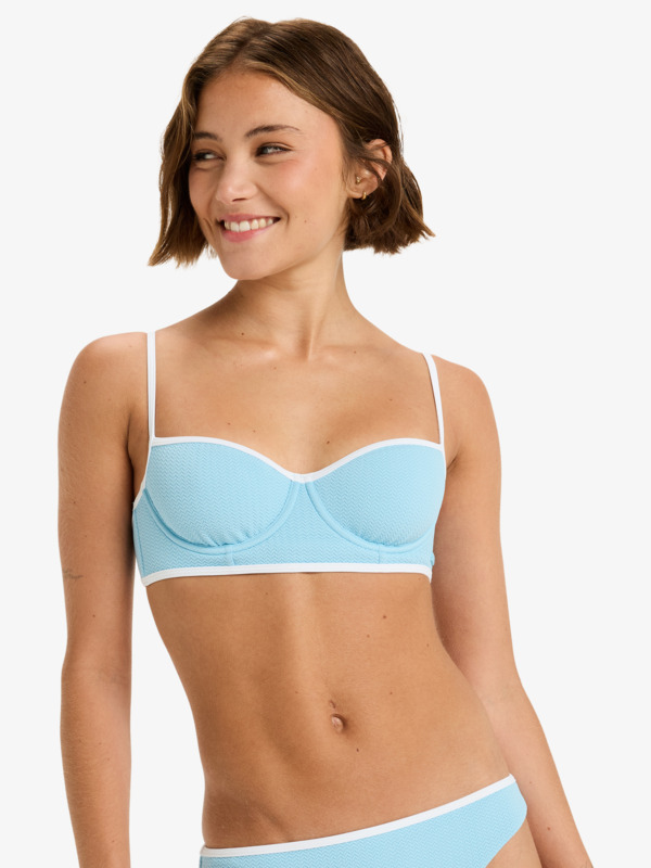 0 Kauai Uw - Bikini Top for Women Blue ERJX305566 Roxy