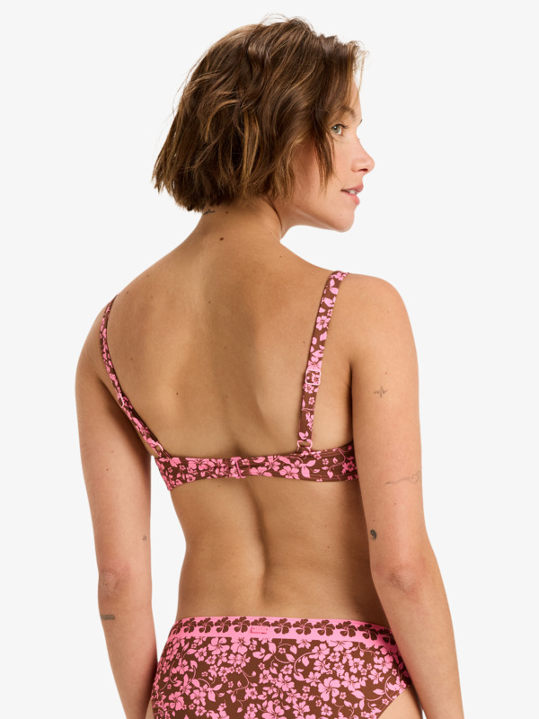 3 Kerlina Uw Bralette - Bikini Top for Women Brown ERJX305578 Roxy