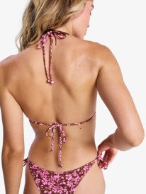 5 Kerlina Tiki Tri - Triangle Bikini Top for Women Brown ERJX305579 Roxy