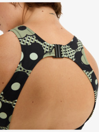 4 Roxy Pro Wave Crop Top Pt - Bikini Top for Women Black ERJX305583 Roxy