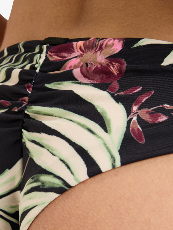 4 Pt Beach Classics Cheeky - Bikini Bottoms for Women Black ERJX405110 Roxy