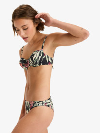 1 Pt Beach Classics Cheeky - Bikini Bottoms for Women Black ERJX405110 Roxy