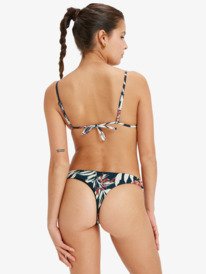 4 Pt Beach Classics Tanga - Bikini Bottoms for Women Black ERJX405111 Roxy