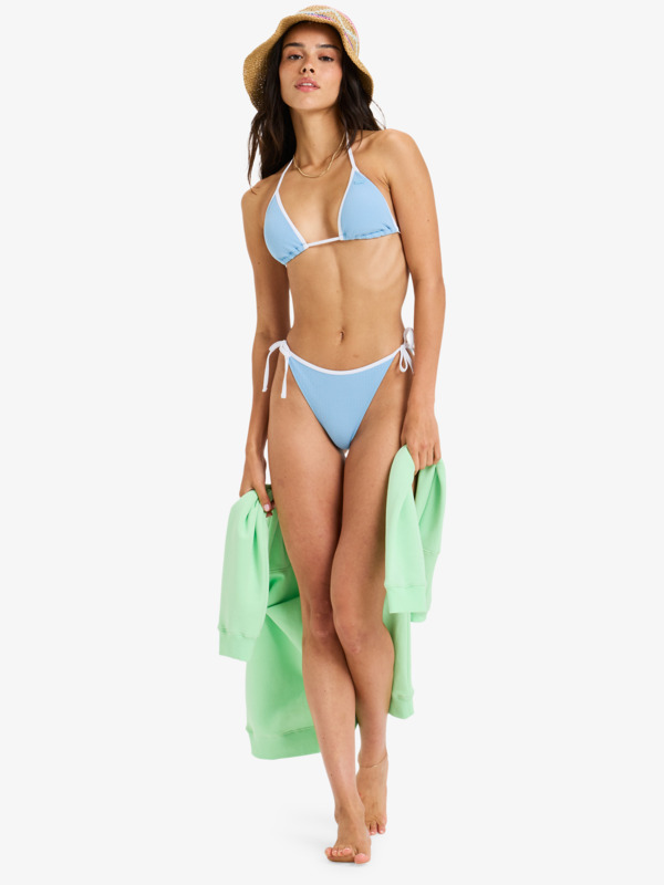 4 Kauai Moderate Tie Side - Bikini Bottoms for Women Blue ERJX405115 Roxy