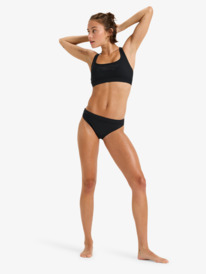 2 Roxy Active Bikini Sd - Bikini Bottoms for Women Black ERJX405118 Roxy