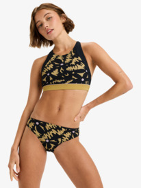 0 Roxy Active Hipster - Bikini Bottoms for Women Black ERJX405119 Roxy
