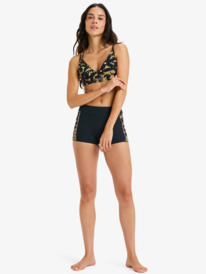 2 Roxy Active Shorty  - Bikini Bottoms for Women Black ERJX405120 Roxy