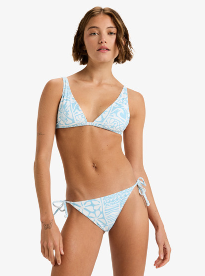 Flowers Wave Bikini Ts - Bikini Bottoms for Women  ERJX405123