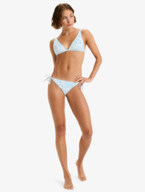 2 Flowers Wave Bikini Ts - Bikini Bottoms for Women Blue ERJX405123 Roxy