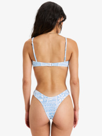 7 Flowers Wave Hl Cheeky - Bikini Bottoms for Women Blue ERJX405124 Roxy