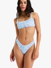 4 Flowers Wave Hl Cheeky - Bikini Bottoms for Women Blue ERJX405124 Roxy