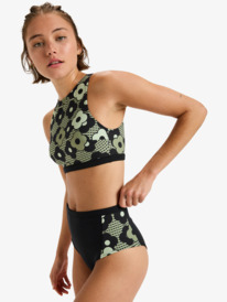 1 Roxy Pro Wave High Waist - Bikini Bottoms for Women Black ERJX405133 Roxy