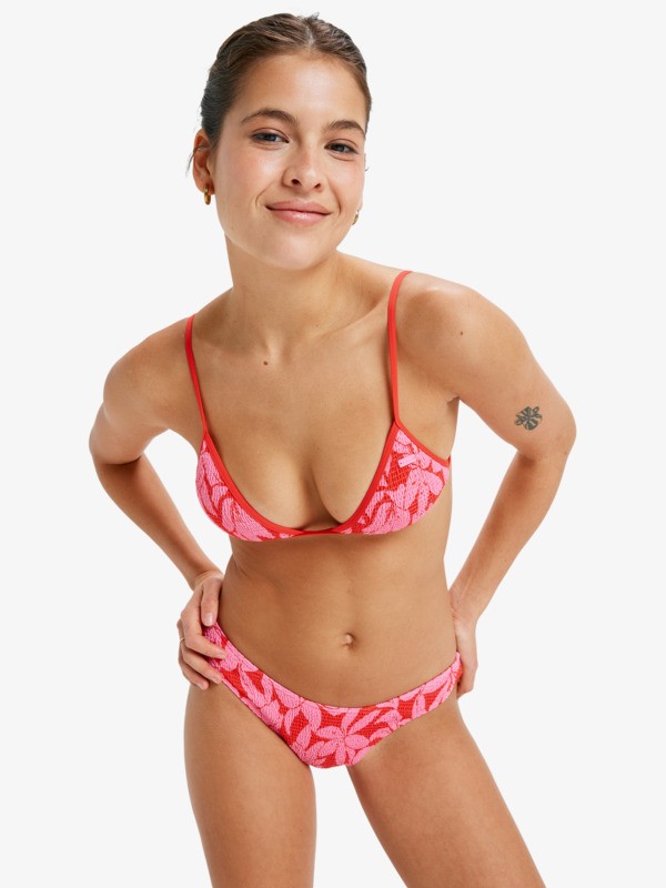 0 Khloe Cheeky - Bikini Bottoms for Women Red ERJX405134 Roxy