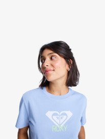 2 Ocean Road Art - Short Sleeve T-Shirt for Women Blue ERJZT06015 Roxy