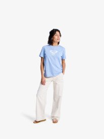 3 Ocean Road Art - Short Sleeve T-Shirt for Women Blue ERJZT06015 Roxy