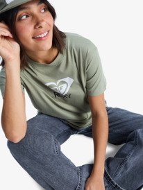 5 Ocean Road Art - Short Sleeve T-Shirt for Women Green ERJZT06015 Roxy