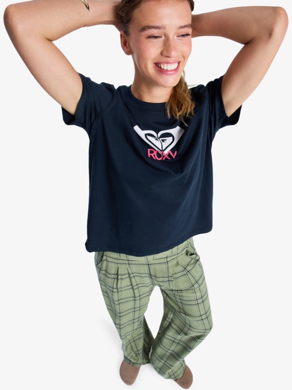 4 Ocean Road Art - Short Sleeve T-Shirt for Women Black ERJZT06015 Roxy