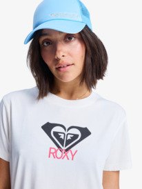 4 Ocean Road Art - Short Sleeve T-Shirt for Women White ERJZT06015 Roxy