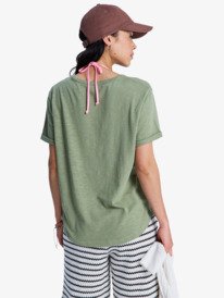 3 Oceanwave Regular Emby - Short Sleeve T-Shirt for Women Green ERJZT06030 Roxy