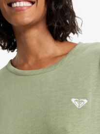 4 Oceanwave Regular Emby - Short Sleeve T-Shirt for Women Green ERJZT06030 Roxy