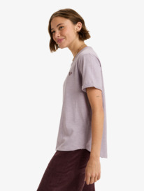 1 Oceanwave Regular Emby - Short Sleeve T-Shirt for Women Purple ERJZT06030 Roxy