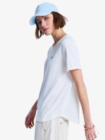 1 Oceanwave Regular Emby - Short Sleeve T-Shirt for Women White ERJZT06030 Roxy