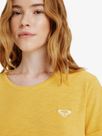 4 Oceanwave Regular Emby - Short Sleeve T-Shirt for Women Yellow ERJZT06030 Roxy
