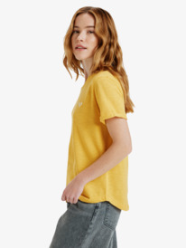 1 Oceanwave Regular Emby - Short Sleeve T-Shirt for Women Yellow ERJZT06030 Roxy