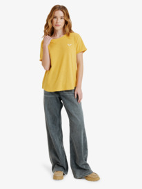 2 Oceanwave Regular Emby - Short Sleeve T-Shirt for Women Yellow ERJZT06030 Roxy